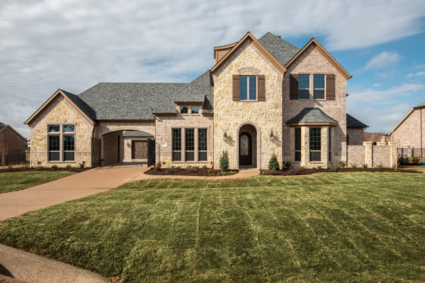 custom highland village home