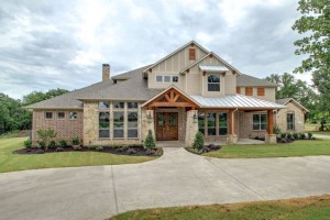 custom home in north texas