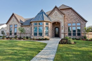 custom home in north texas