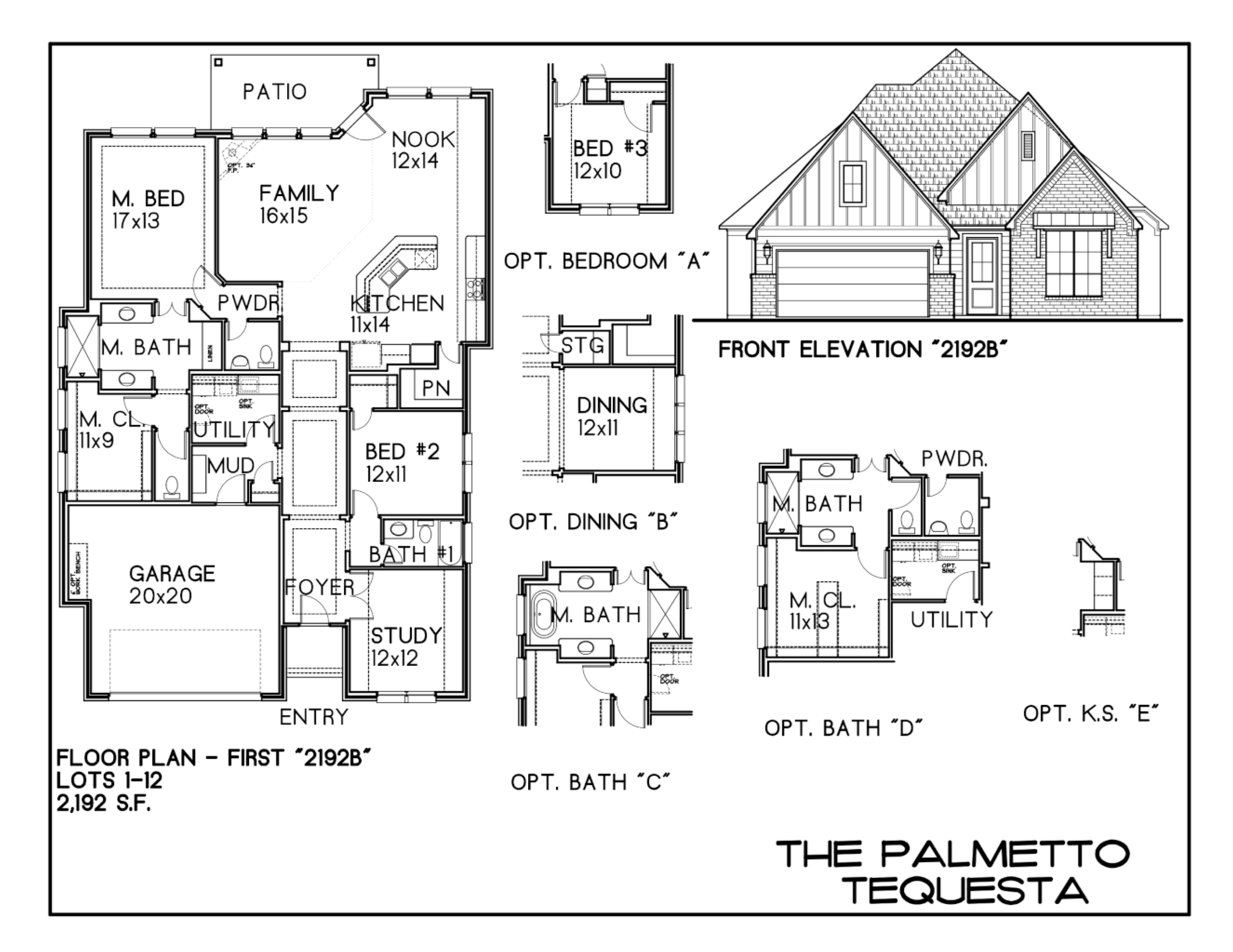 palmetto compress floor plans