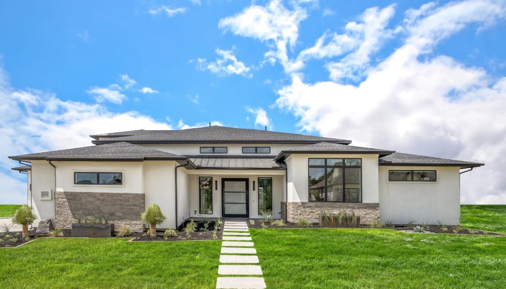 contemporary home builder north texas