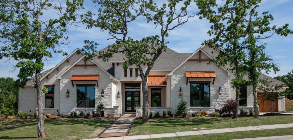 transitional home builder north texas