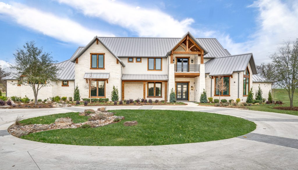 transitional home builder north texas