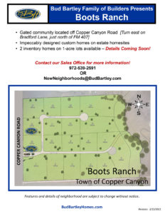 Boots Ranch Info