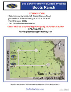 Boots Ranch Info